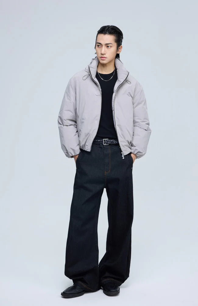 ALVNG AR ANTS Classic Detachable Hood Puffer Jacket