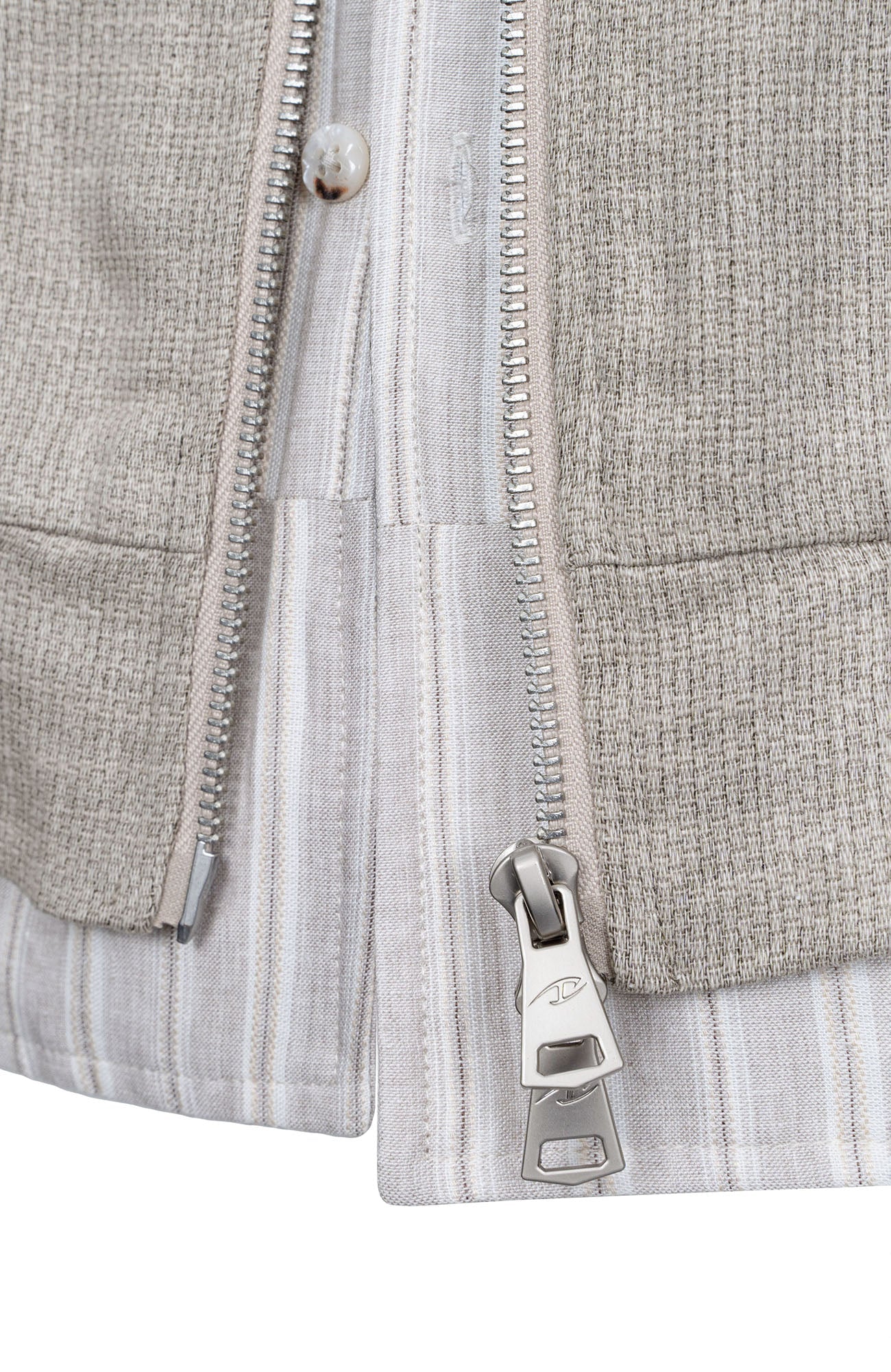 CATSSTAC Faux-Layer Zip Jacket