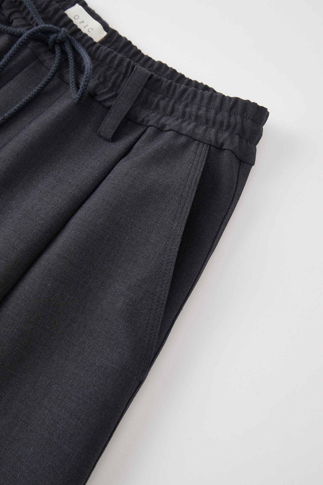 OPICLOTH Classic Drawstring Ankle Pants