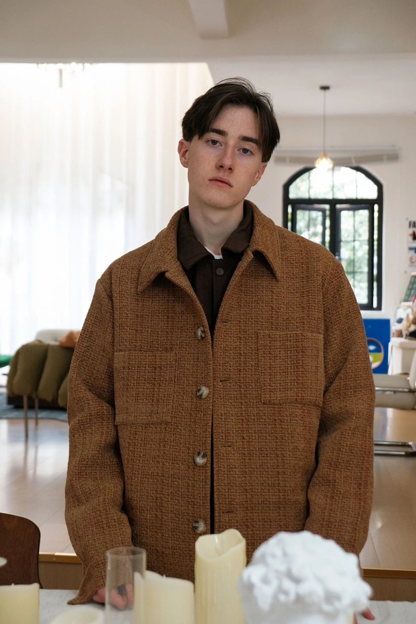 WIID Bouclé Utility Jacket