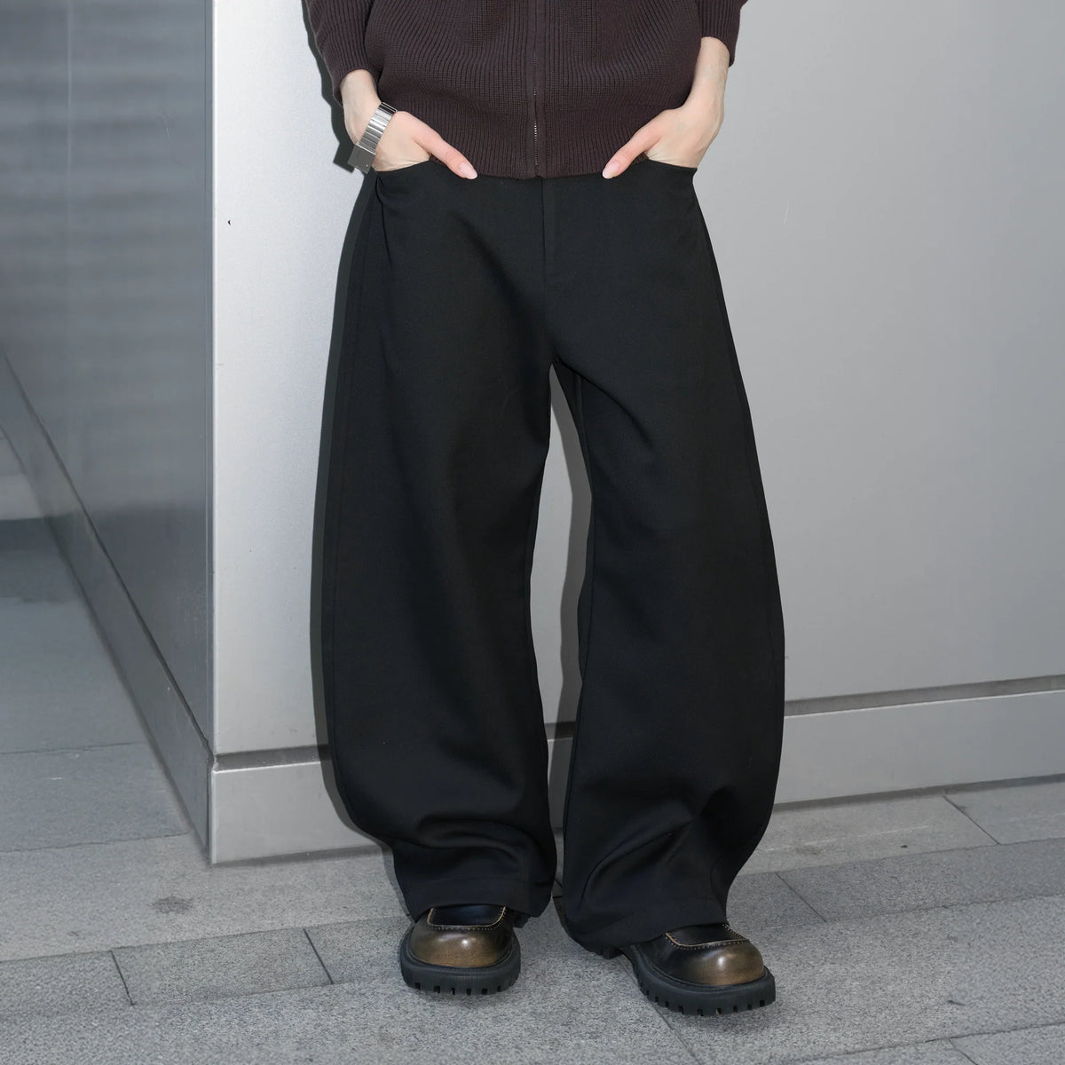 LABELROOM Essential Barrel Pants