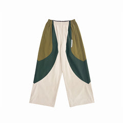 MIICHOUS Contrast Curved Panel Outdoor Pants