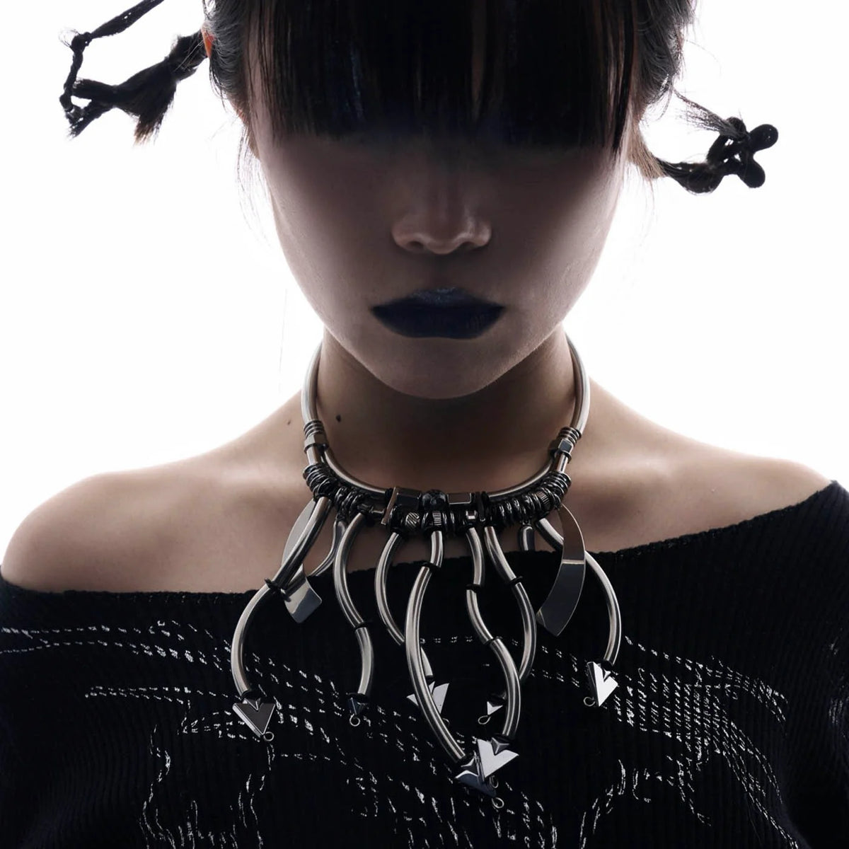 ILLUSORY Mechanical Multi-Arrow Necklace