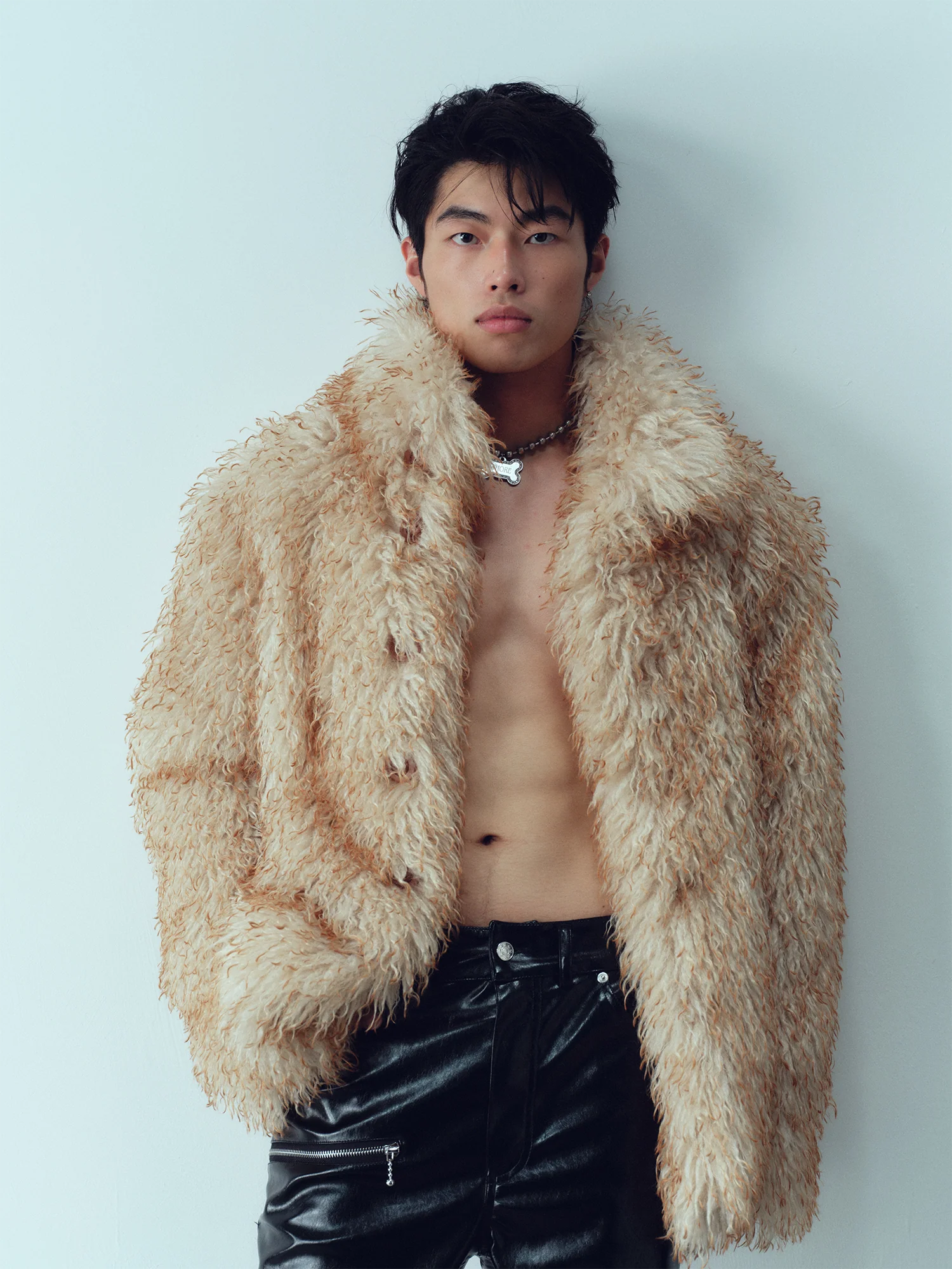 KADAKADA Ombre Faux Fur Jacket