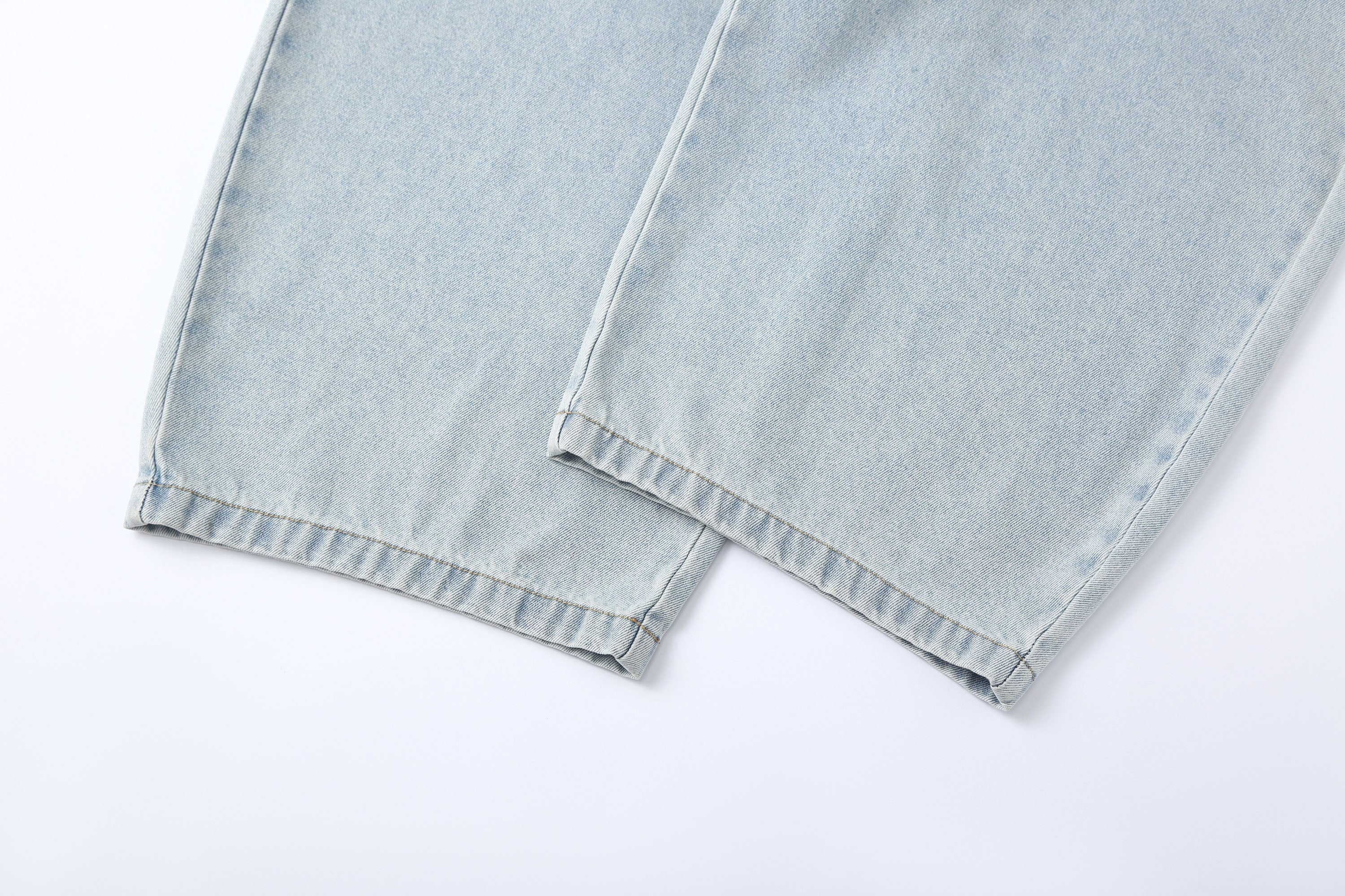 CLP Essential Washed Oversized Curved-Leg Jeans