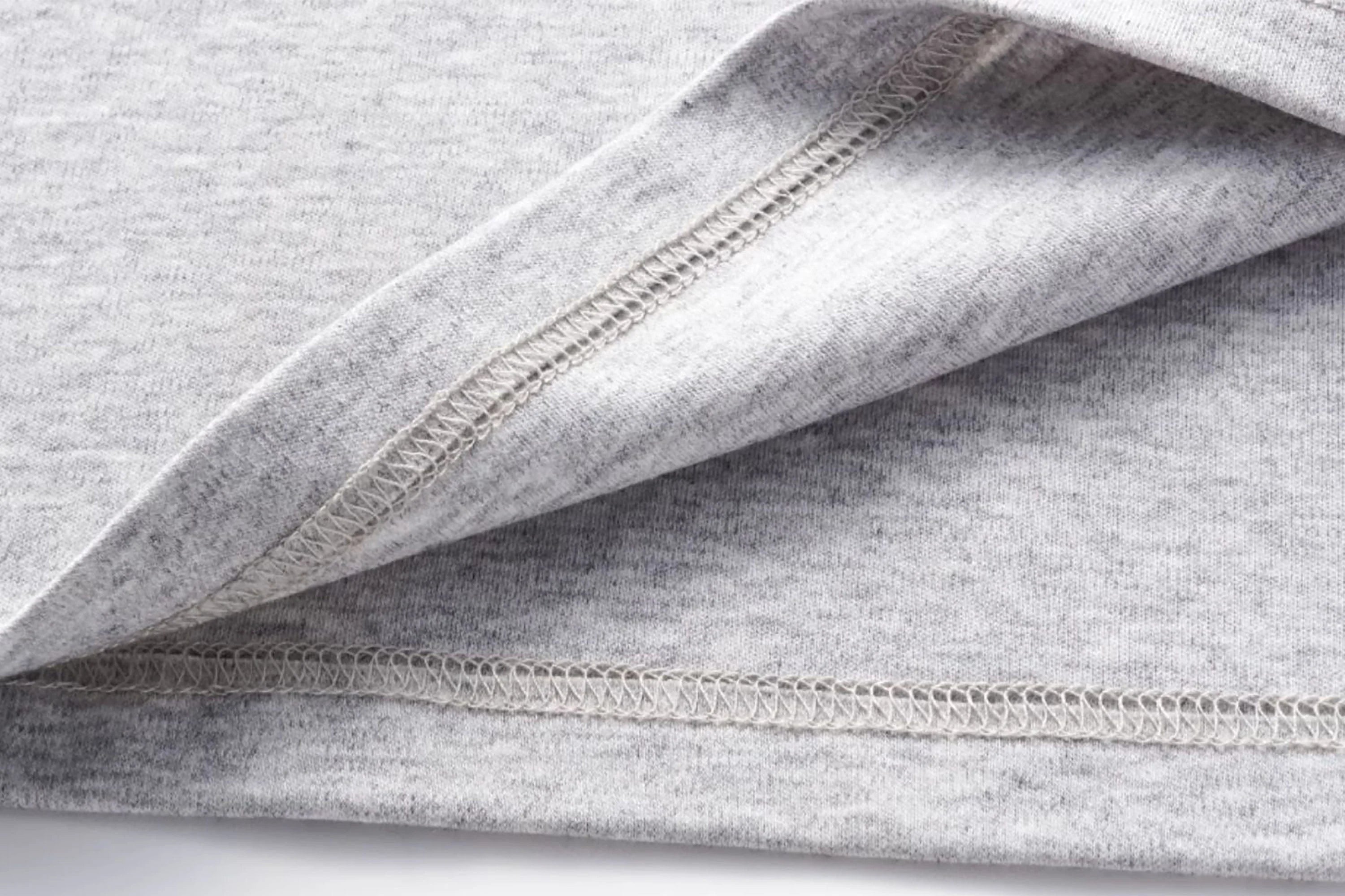 ALVNG AR ANTS Slash Pleated Shoulder Spliced Henley T-Shirt