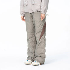 ENSHADOWER Spliced Splash-Proof Down Ski Pants