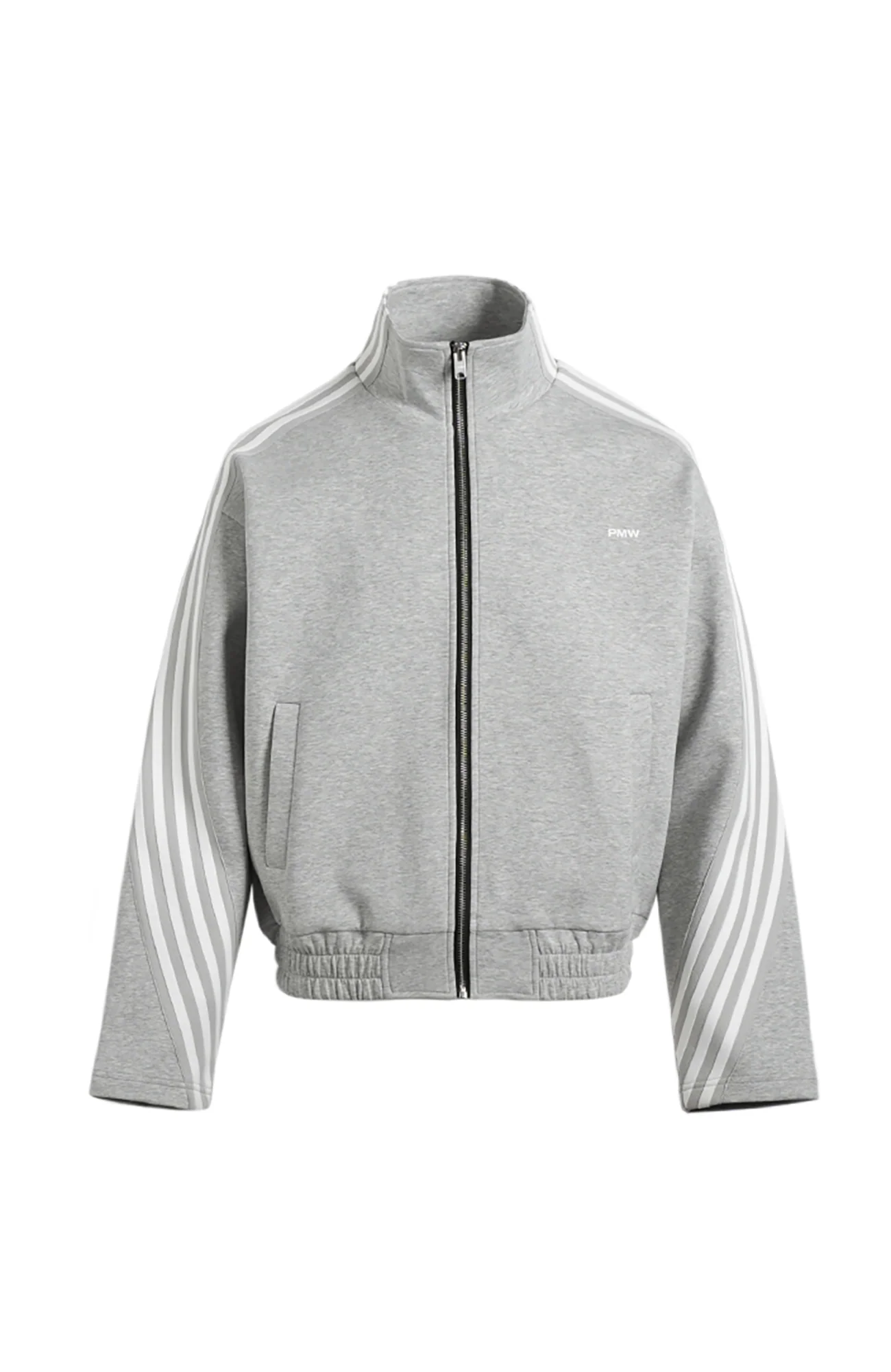 PMW Retro Curved Stripe Track Jacket