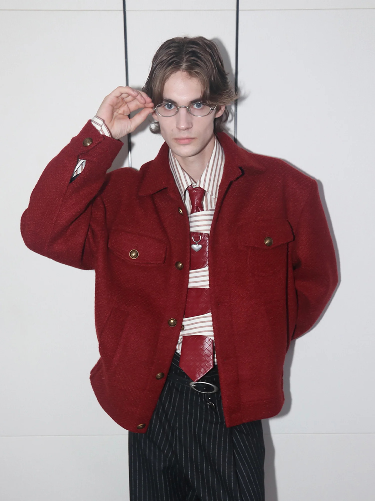 ASSEEN Classic Wool-Blend Jacket