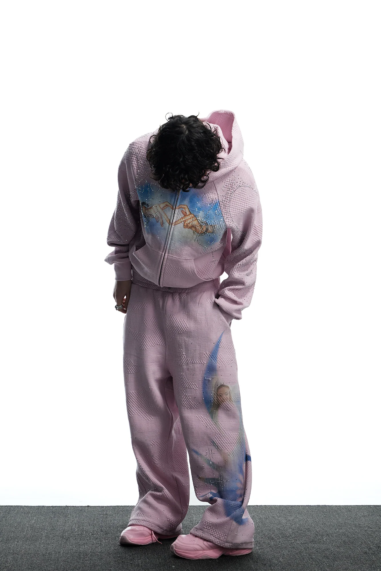 DND4DES Dreamcore Print Diamond Sweatpants