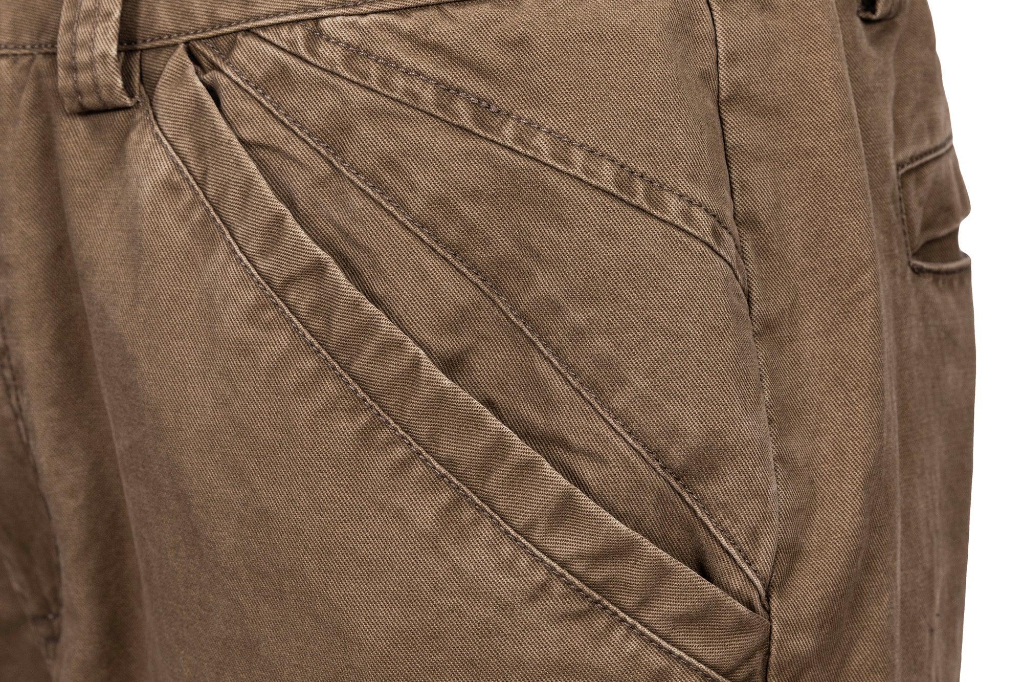 CATSSTAC Multi-Pocket Paneled Strap Cargo Pants