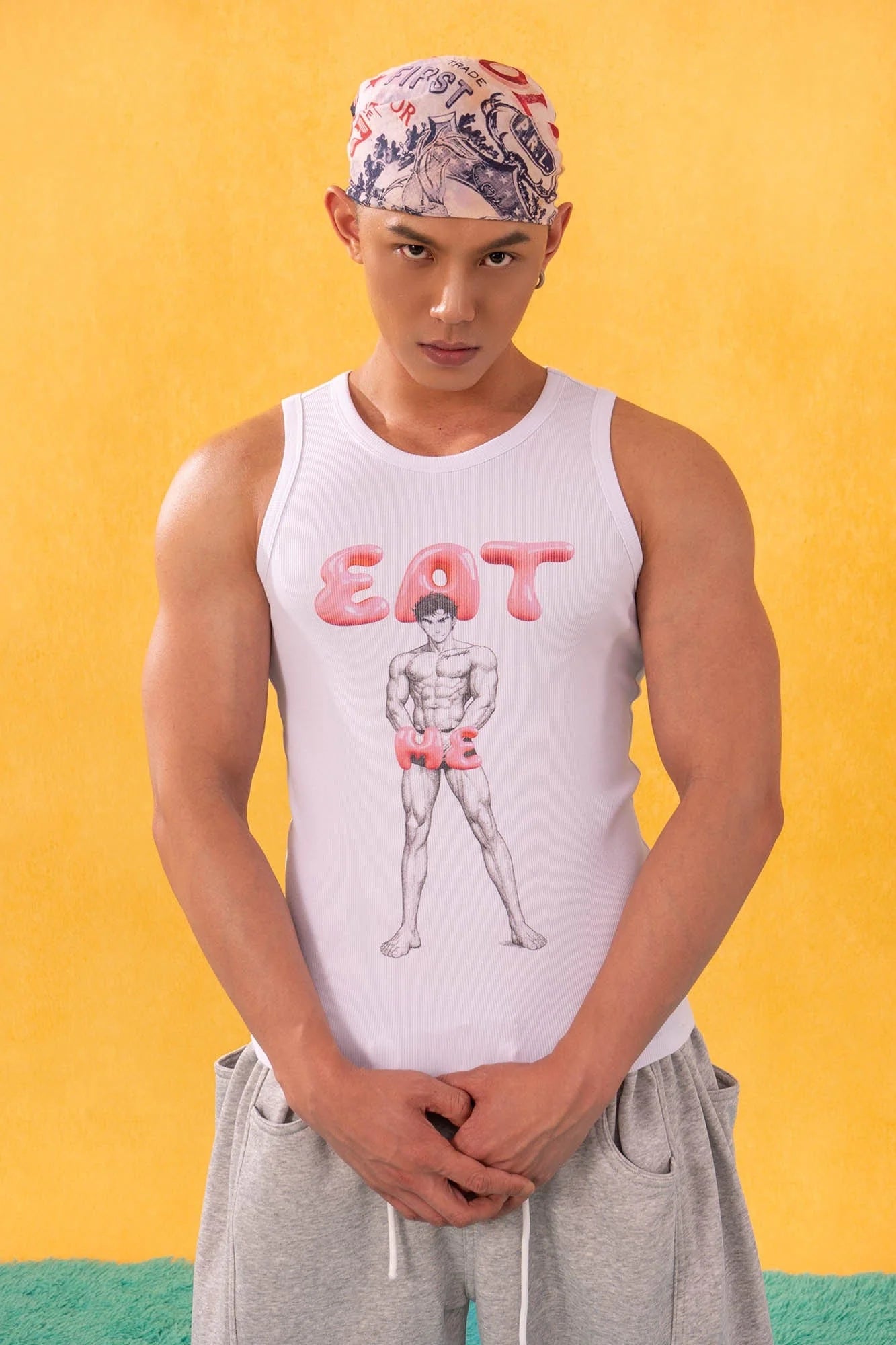 CLP Eat Me Graphic Tank Top