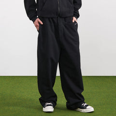 PMW Oversized Curved Wide-Leg Sweatpants