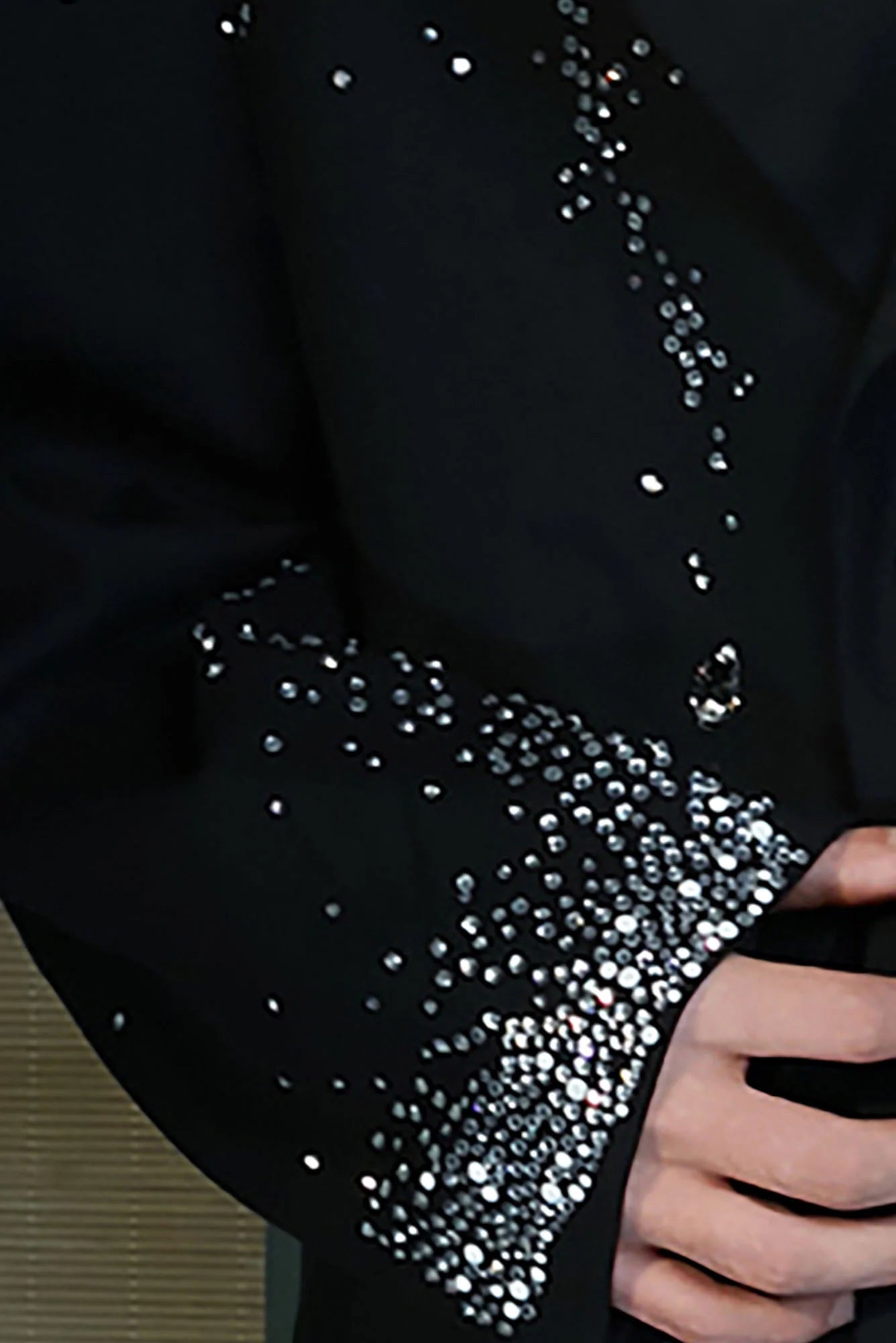 JIECHI Diamond Structured Overcoat