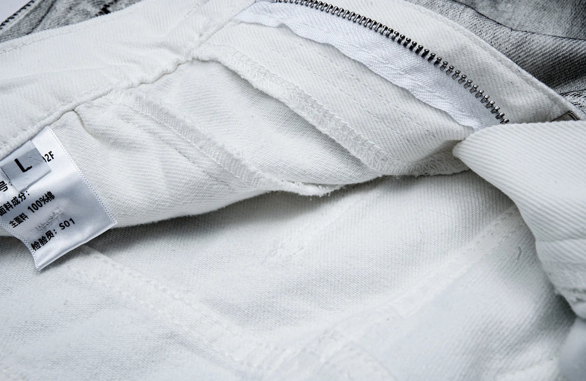 MOGONGSHE Dusty Washed Baggy Jeans