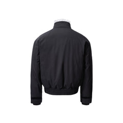 CATSSTAC Faux Fur Collar Waterproof Harrington Jacket