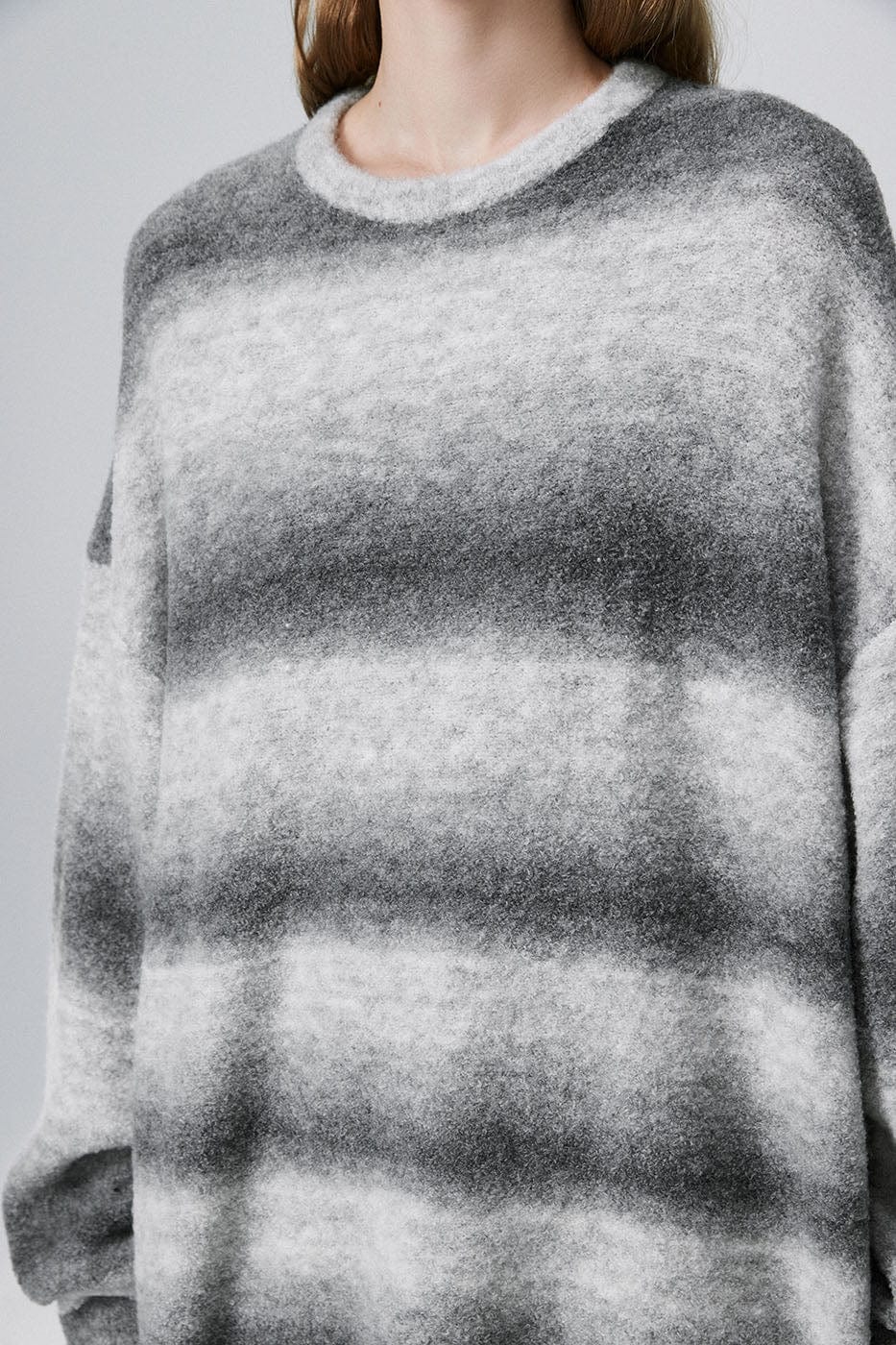 BONELESS Gradient Striped Sweater