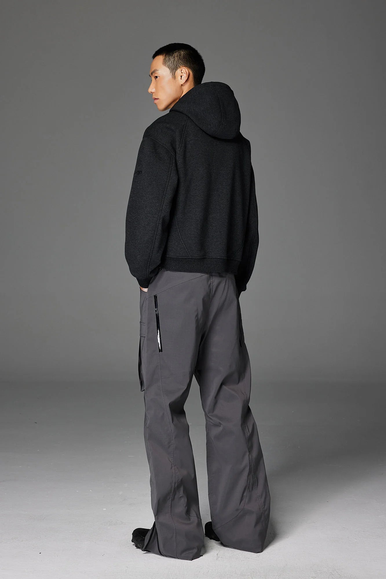 CATSSTAC Curved Panel Double-Zip Hoodie