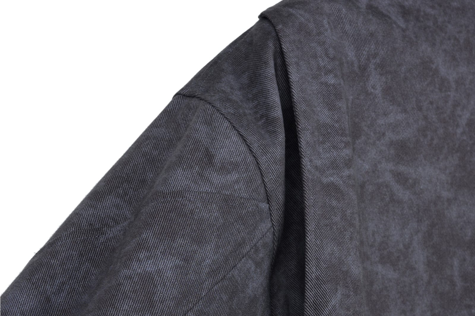 OKAYTHXBYE Essential Contrast Collar Washed Jacket