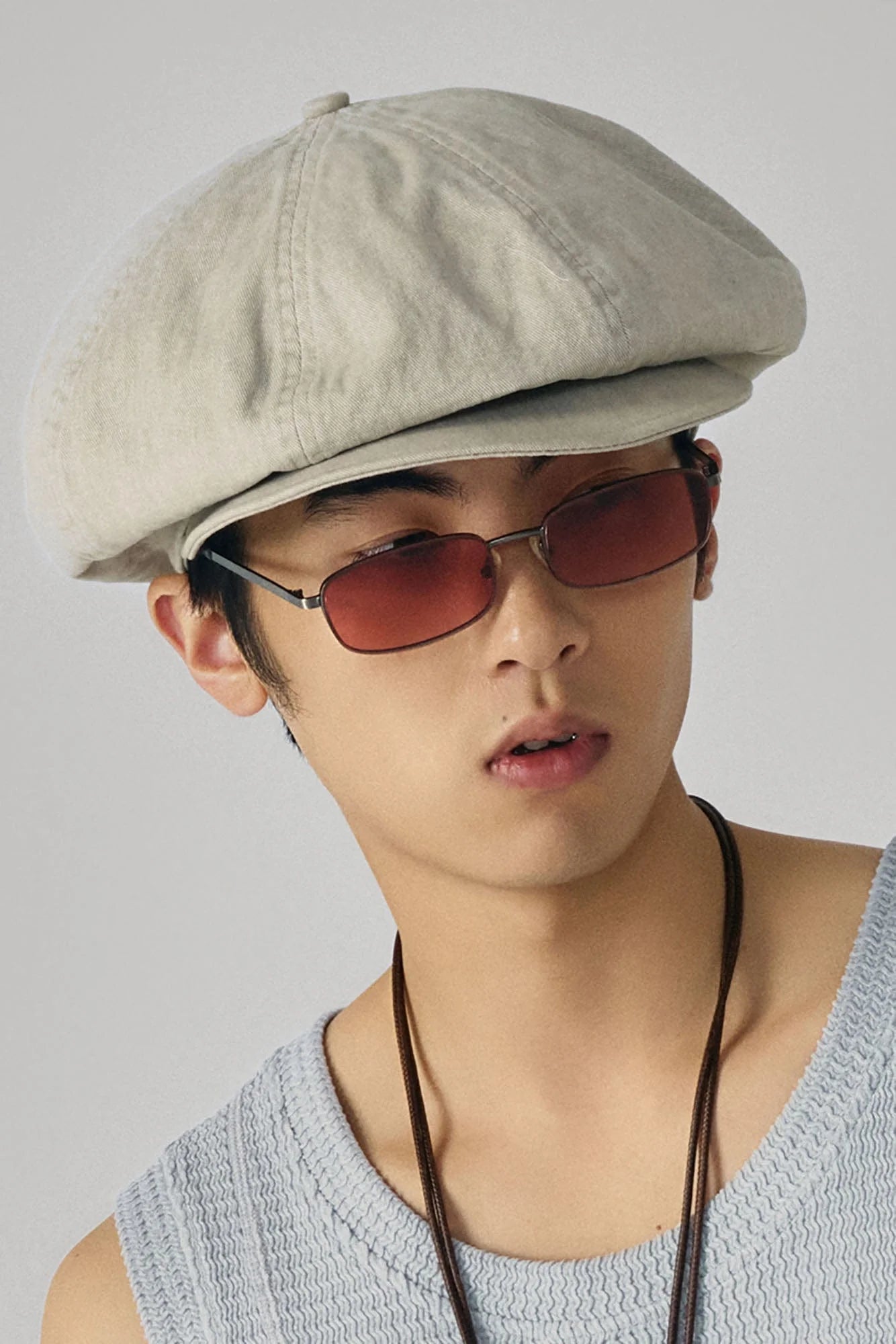 GONGHE REPUB Retro Washed Octagonal Hat