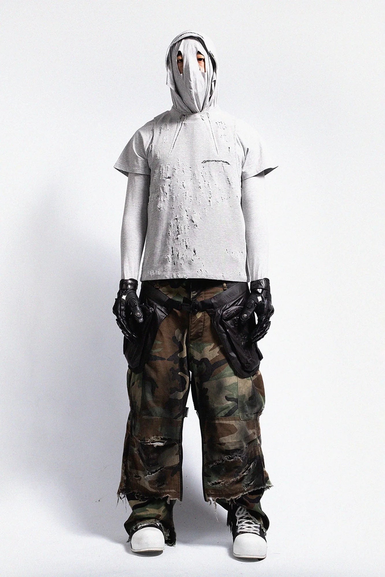 FVVO Ripped Multi-Wear Hoodie