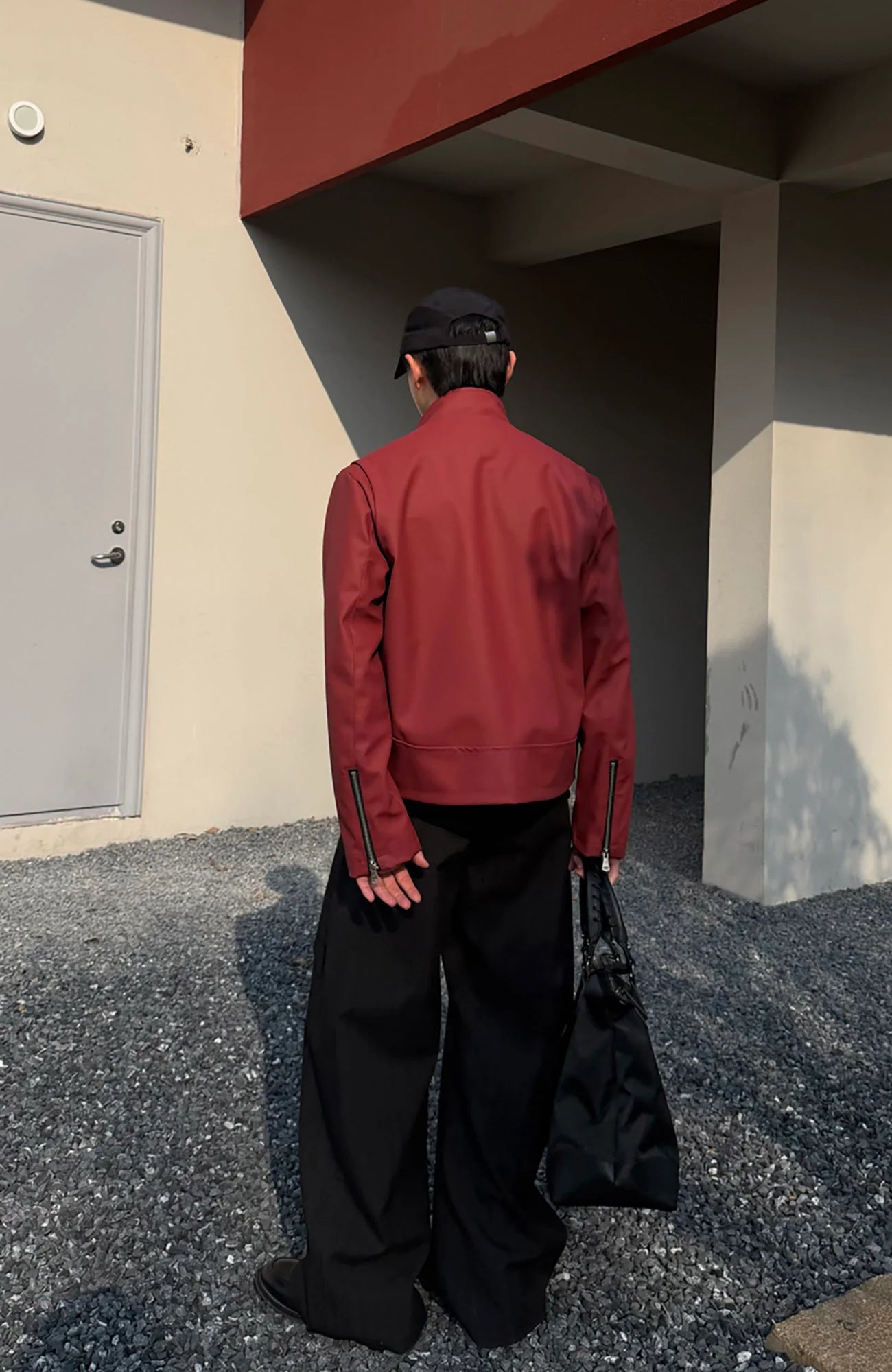 CATSSTAC Harrington PU Jacket