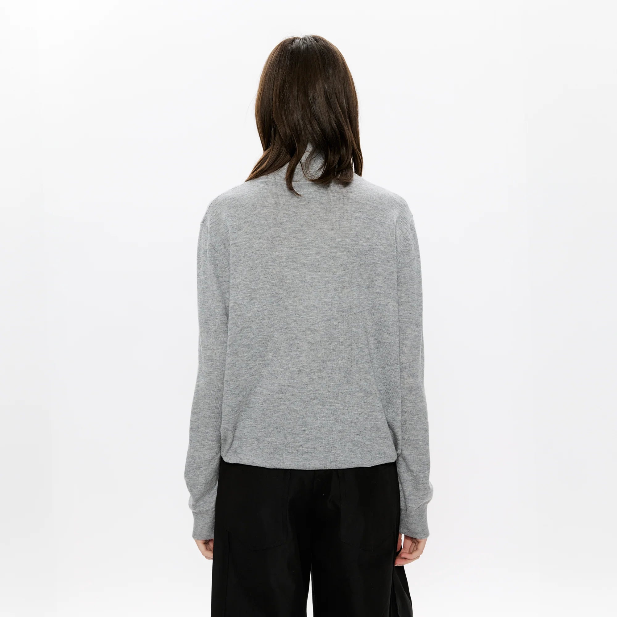 KREATE Double-Collar Wool-Blend Knit Polo