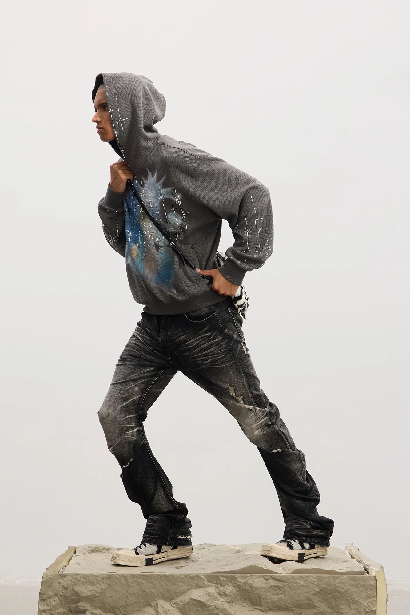 DND4DES Dirty Fit Whiskered Stack Jeans