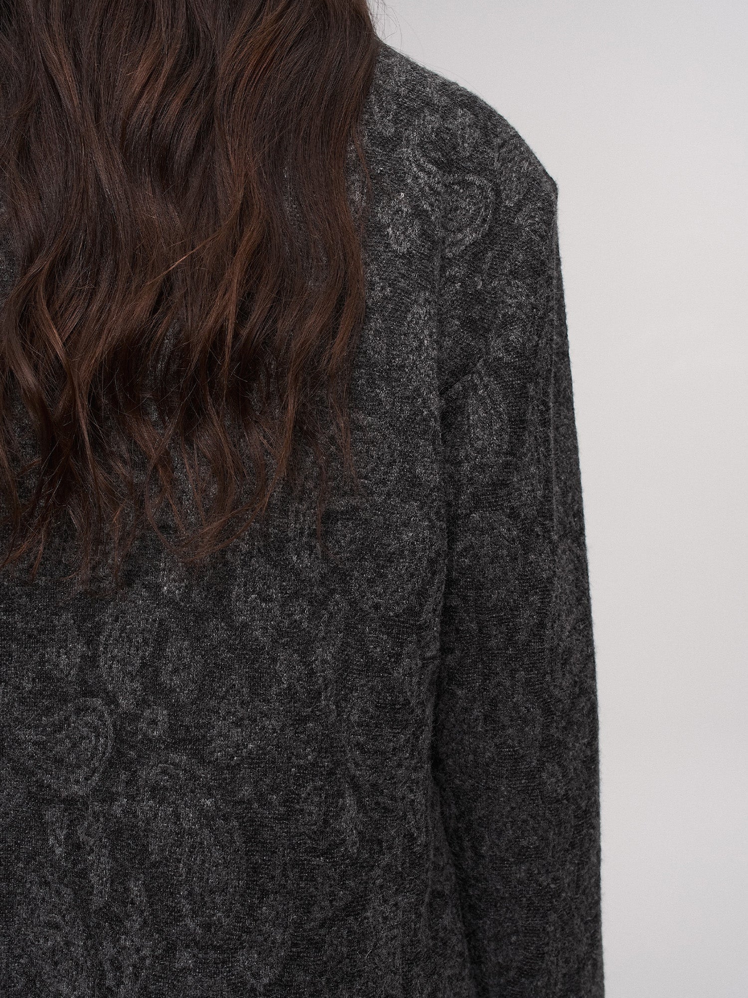 ILNya Nieternite Nifutur Paisley Jacquard Oversized Blazer