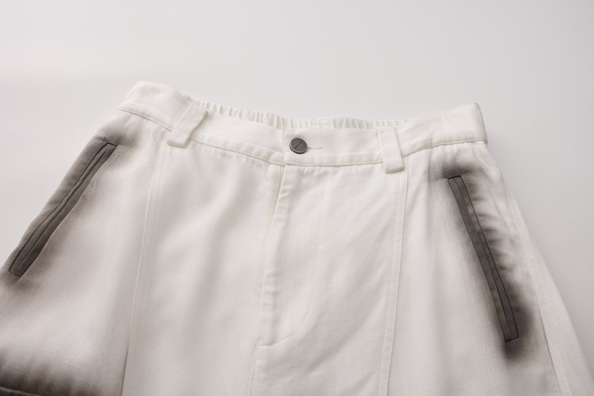 VANN VALRENCE Faded Spray-Dyed Multi-Pocket Cargo Pants