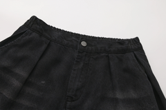 VANN VALRENCE Washed Rivet Tencel Straight-Leg Jeans
