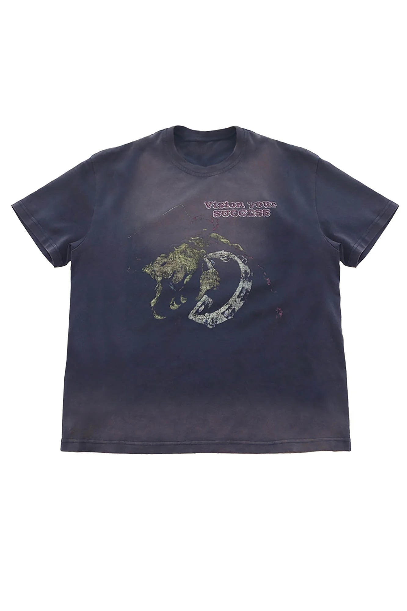TRECLUB Vision Your Success Washed Graphic T-Shirt