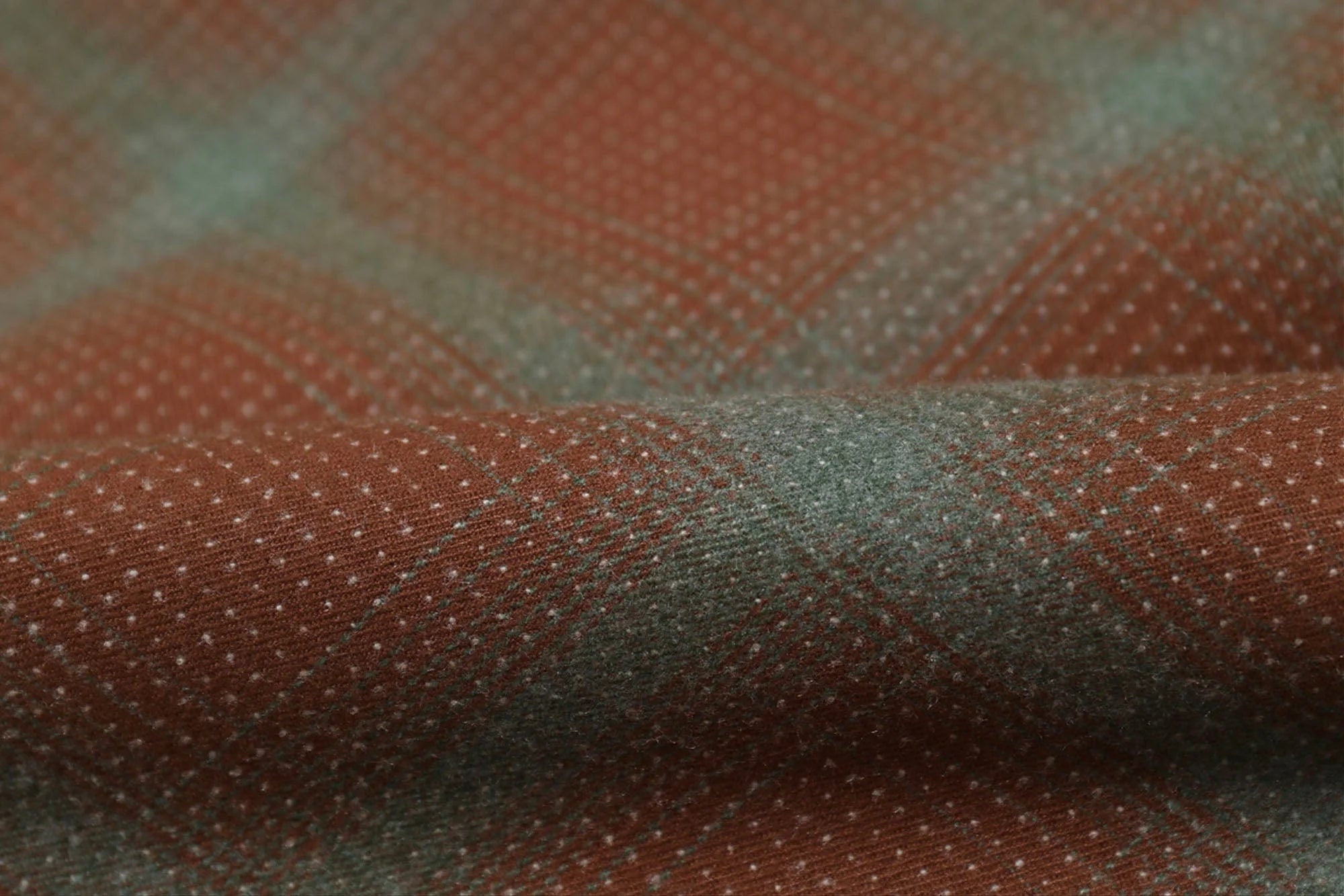 ASSEEN Symmetrical Star Patch Diamond Check Shirt
