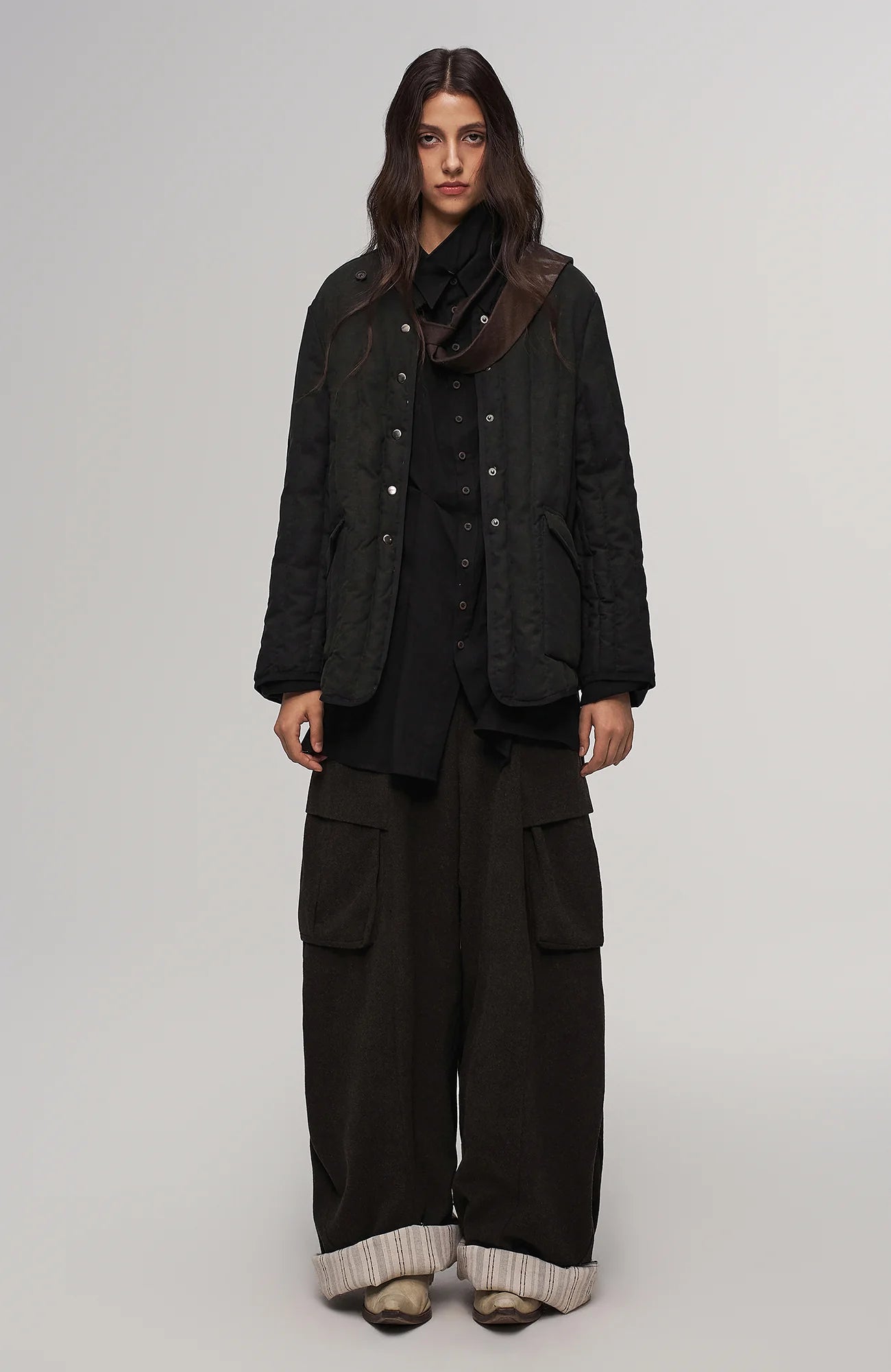 ILNya Nieternite Nifutur Detachable Down-Lined Wool-Blend Modular Parka