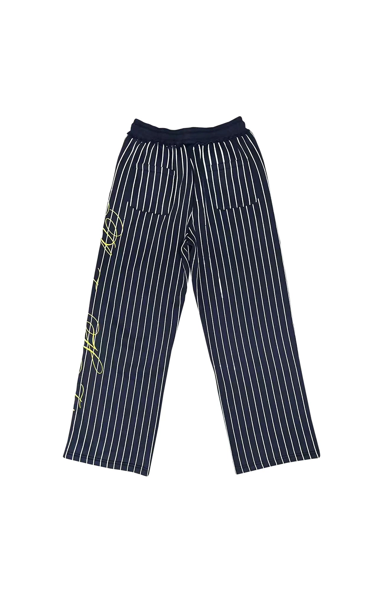 PHANTOMHUNTER Stripe Embroidered Studded Pants