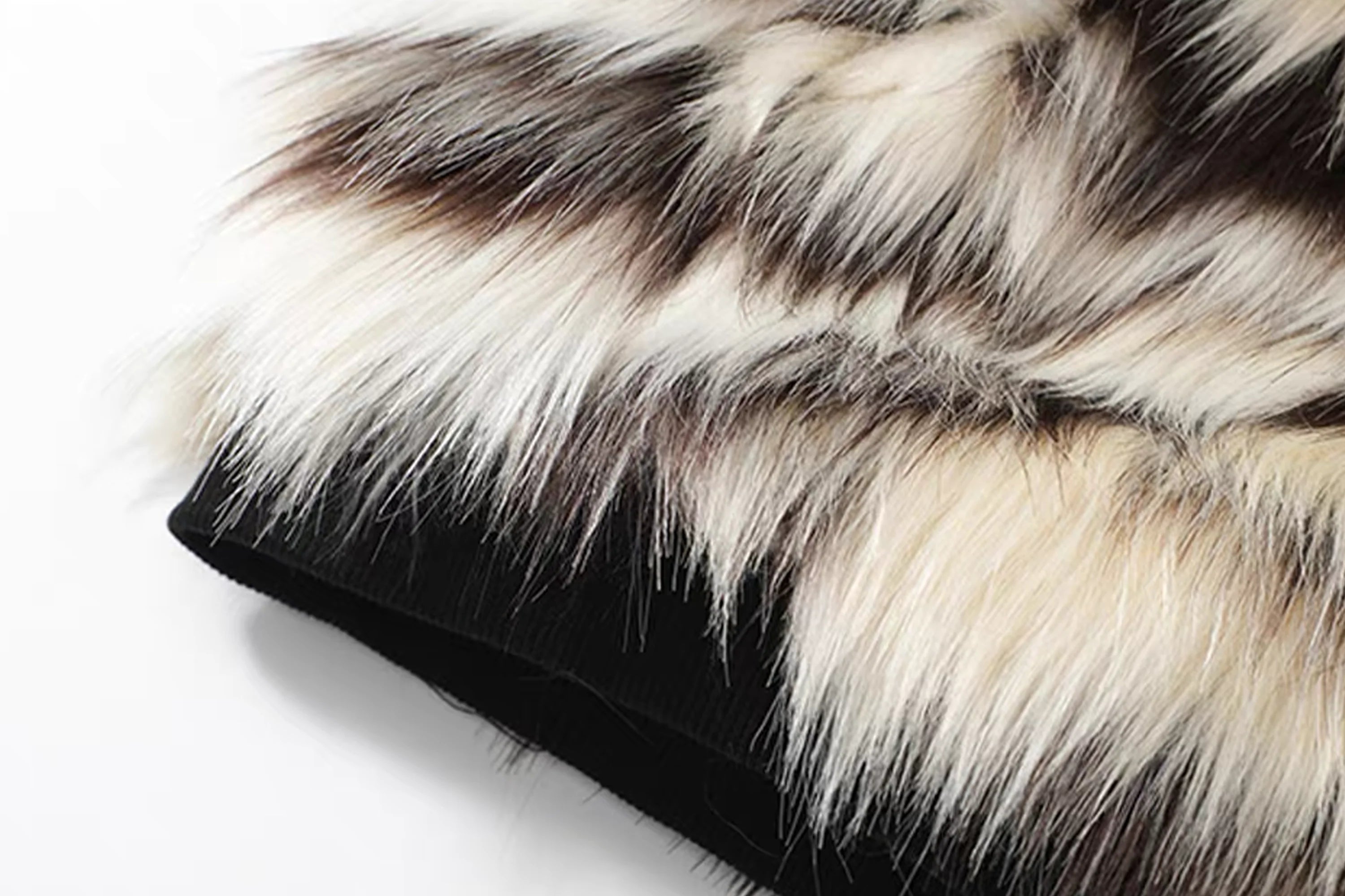 NOTHINGNESS WORLD Tiger-Stripe Spiked Crown Hooded Vest