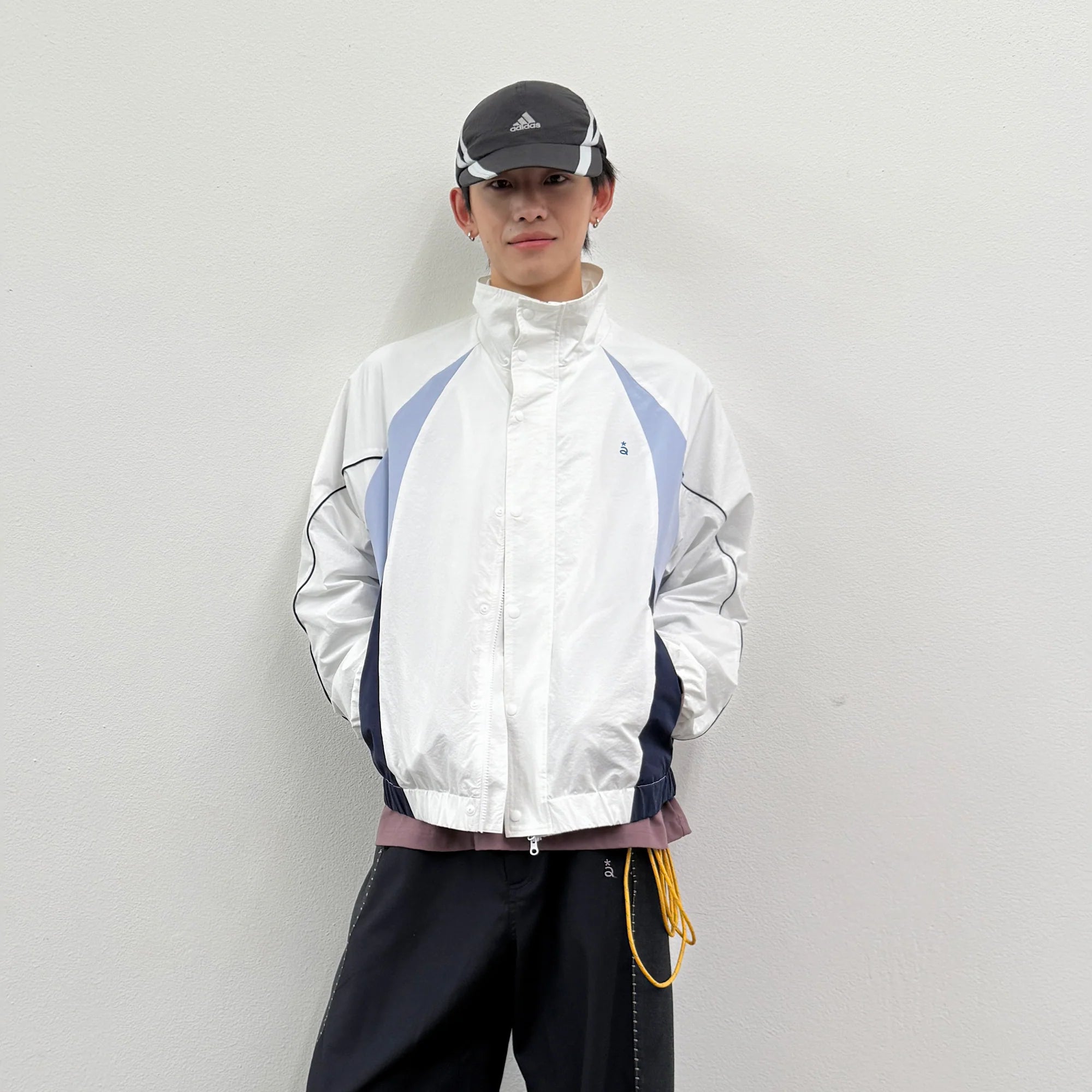 ROARINGWILD A ARCH Embroidered Graphic Raglan Jacket
