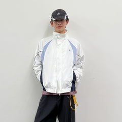 ROARINGWILD A ARCH Embroidered Graphic Raglan Jacket