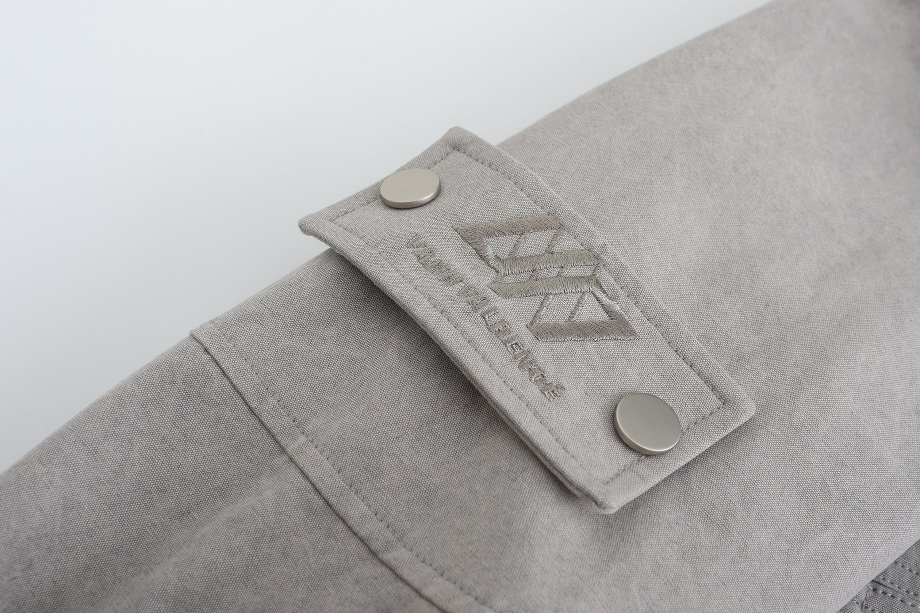 VANN VALRENCE Utility Washed Multi-Pocket Shirt Jacket