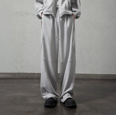ORGANIC EMOTION Structured Panelled Oversized Sweatpants