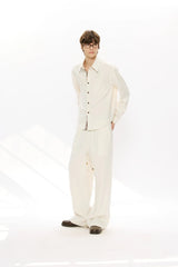 KREATE Tencel-Linen Straight-Leg Pants