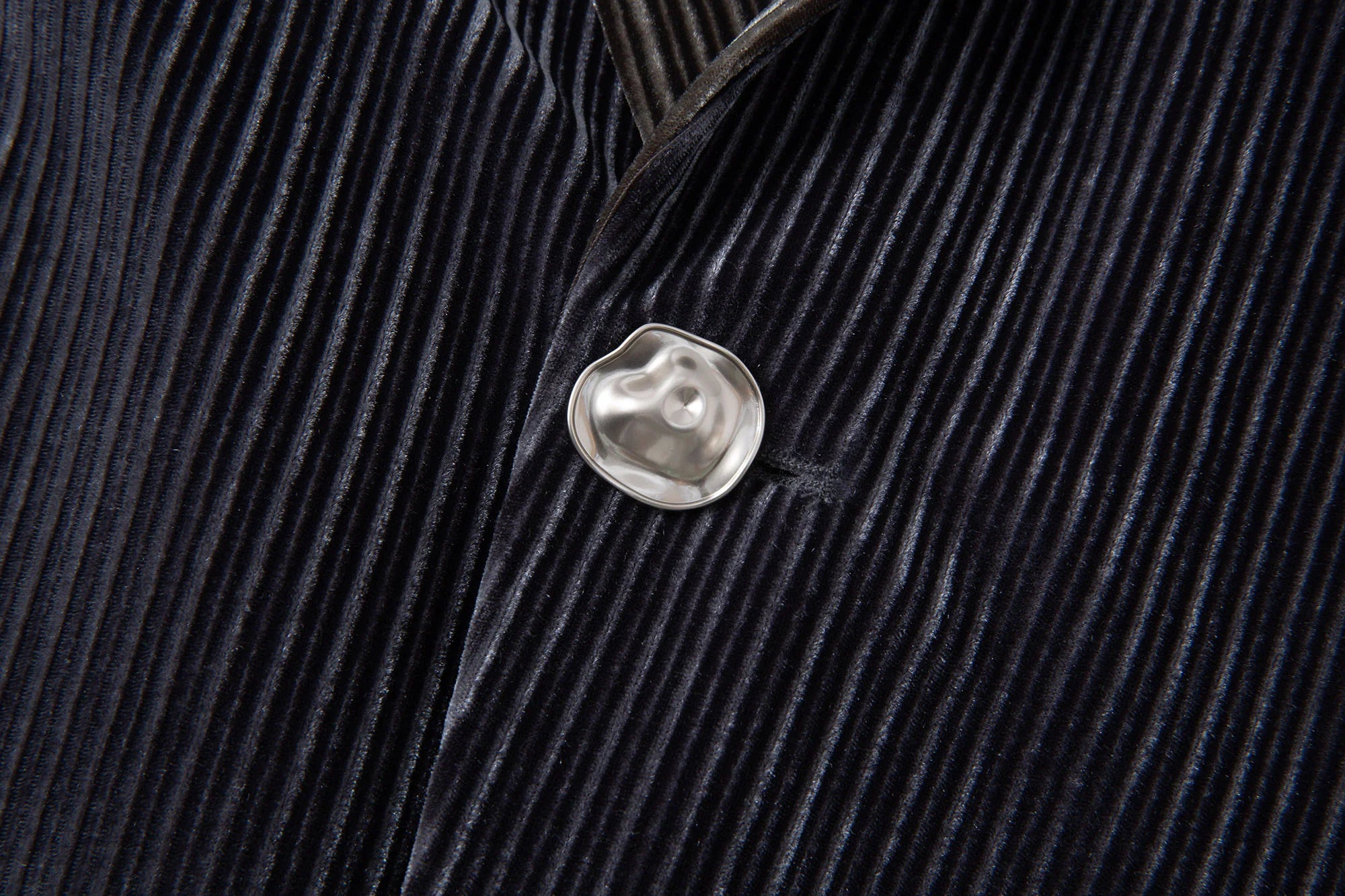 TUIMU Corduroy Contrast Panel Blazer