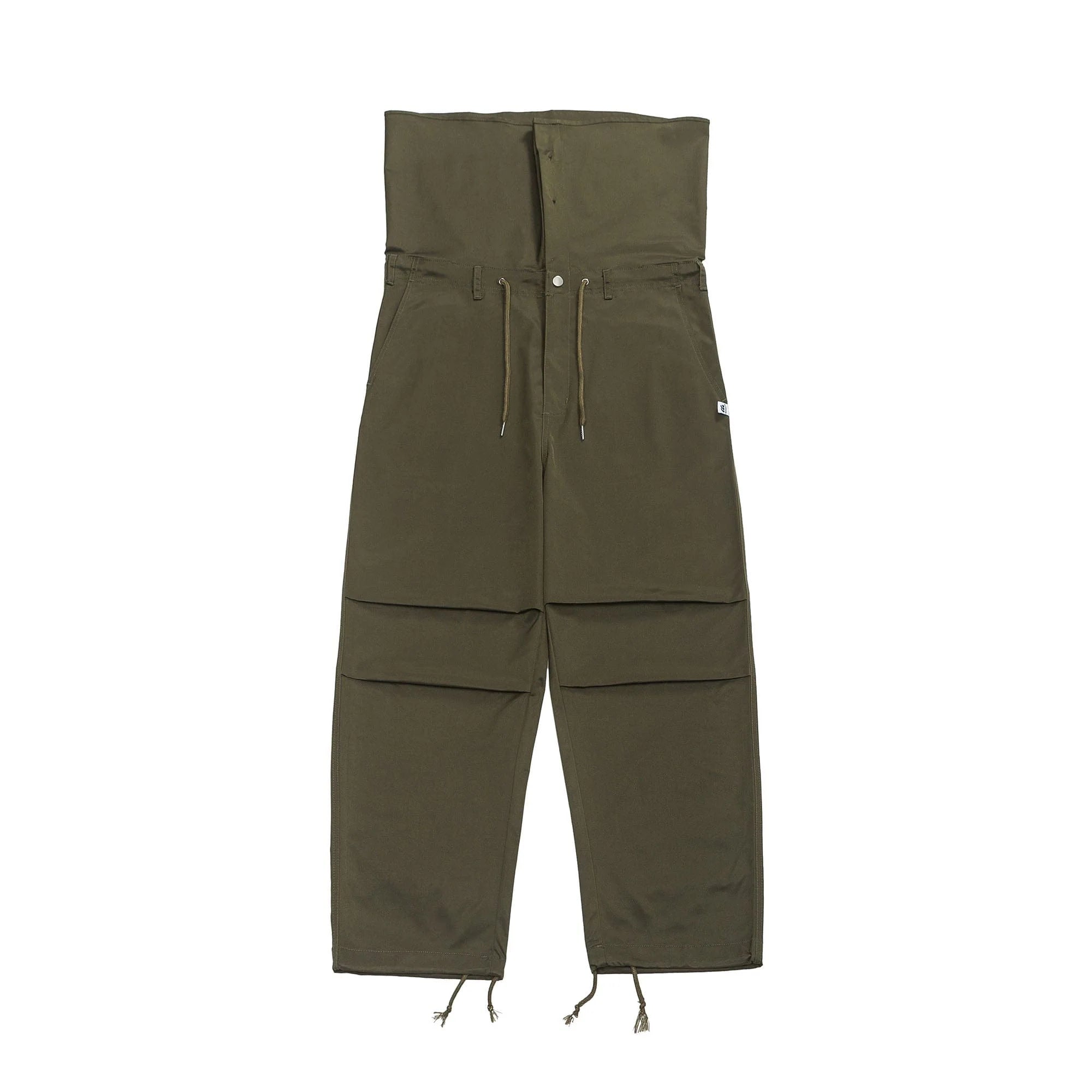 ME DA IGUAL Layered Fold-Over Straight-Leg Pants