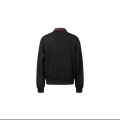 OKAYTHXBYE Flexweave Contrast Collar Sweatshirt