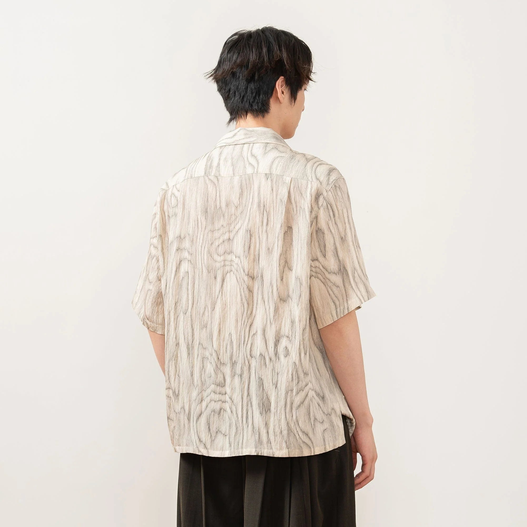 MOITIEDEPETALE Tree Ring Cuban Half Shirt