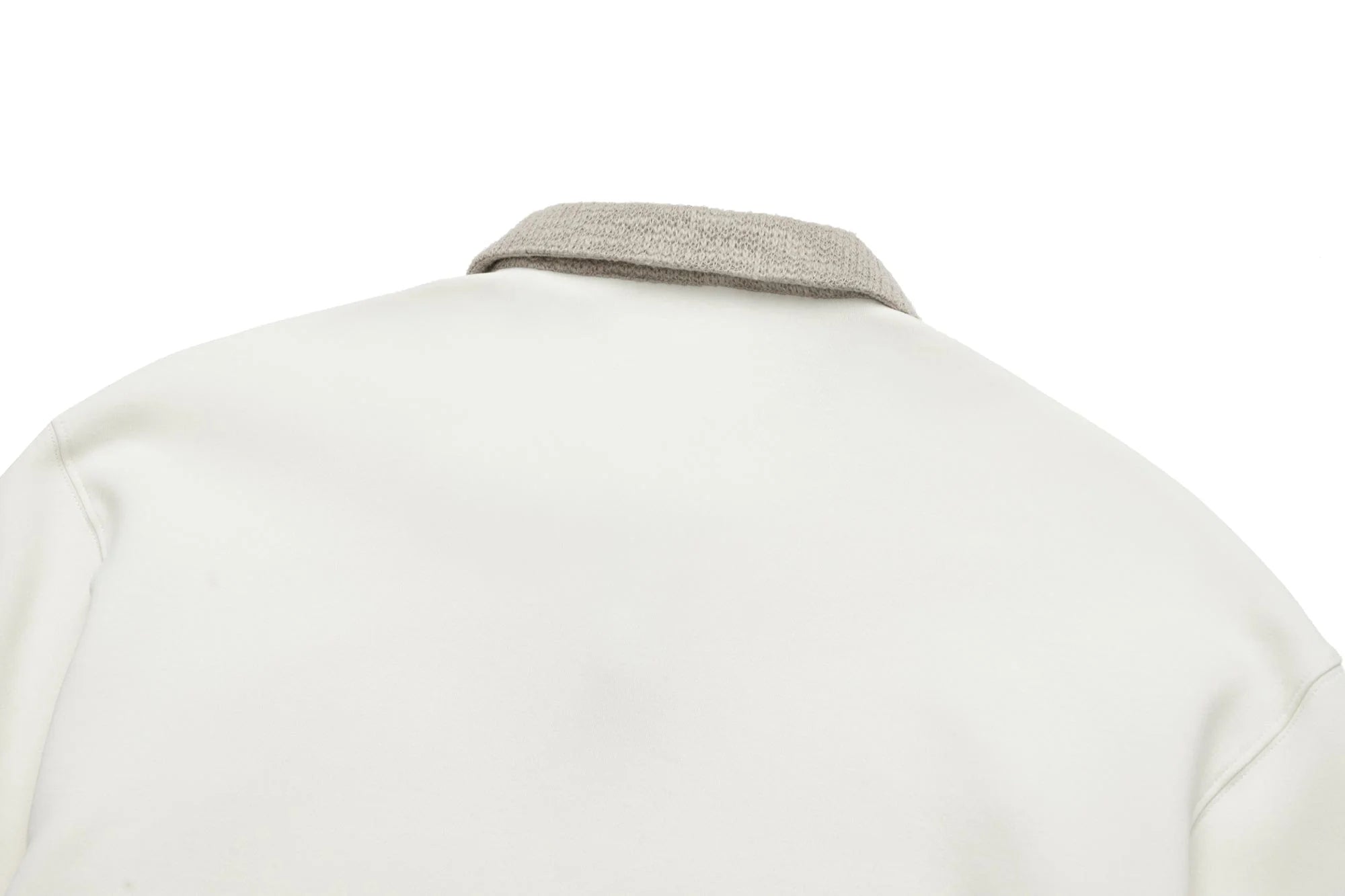 OKAYTHXBYE Flexweave Contrast Collar Sweatshirt