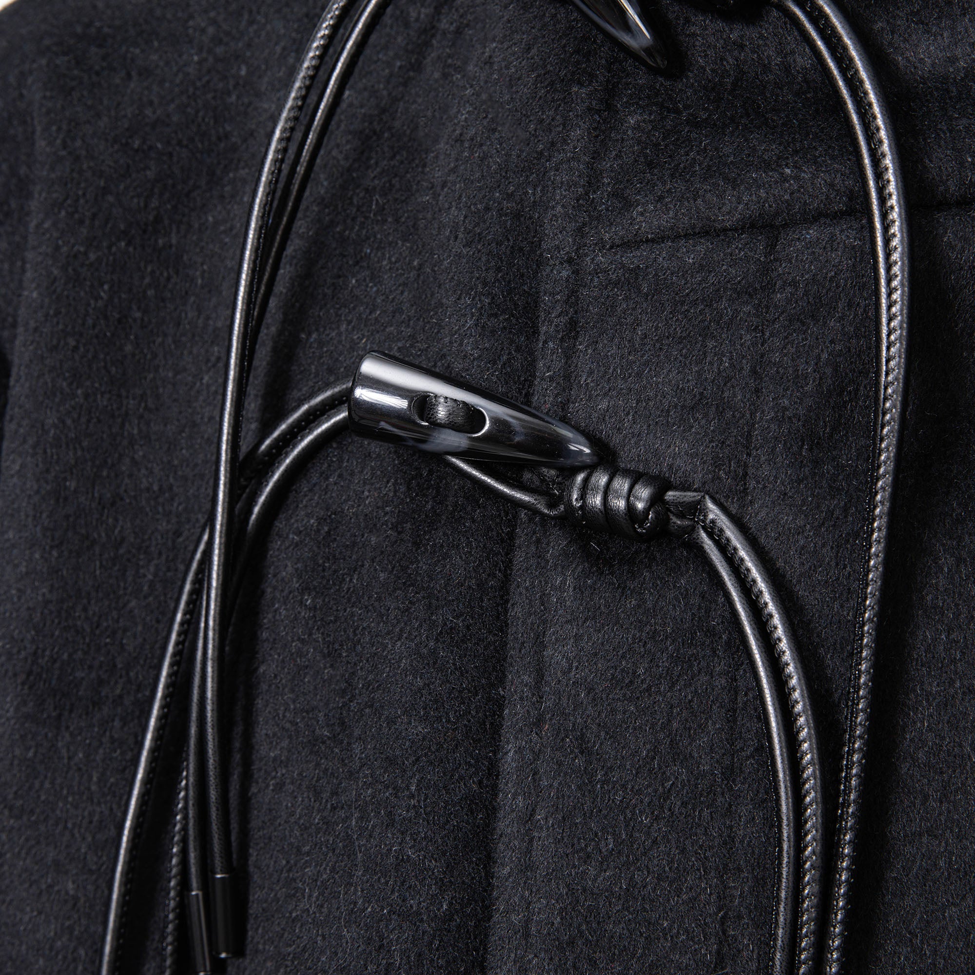 CATSSTAC Classic Toggle Button Wool Overcoat