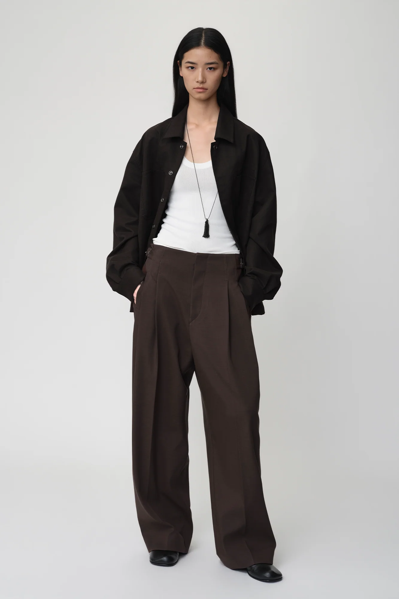 OPICLOTH Cotton-Blend Patch-Pocket Jacket