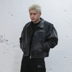 UNDERWATER Dying Art Distressed Jacket