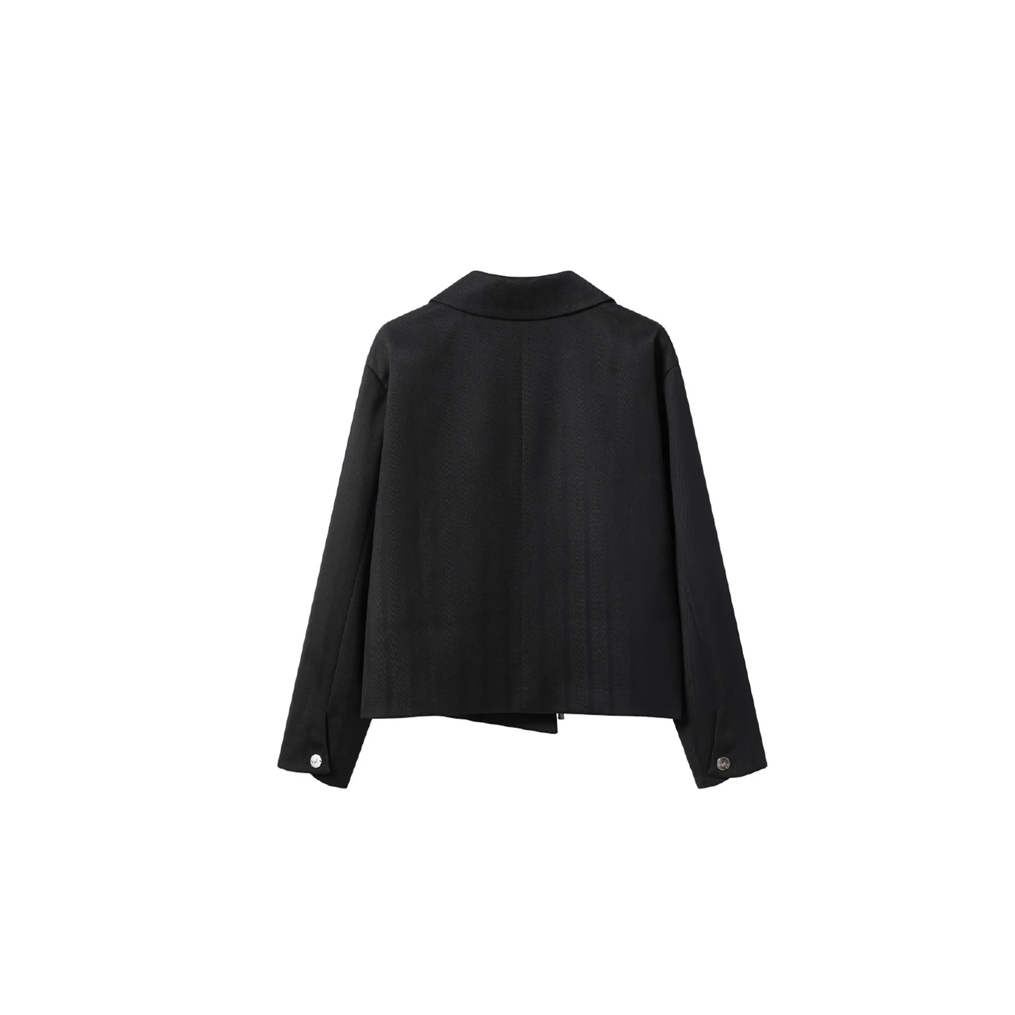 ALVNG AR ANTS Asymmetric Dual-Zip Layered Collar Jacket